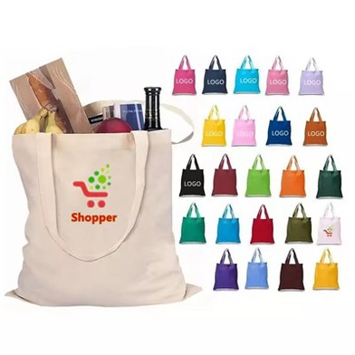 Promosyon Özel Baskılı Pamuk Kanvas Tote Çanta